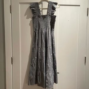 NWOT Hill House Ellie Nap Dress in Blue Tartan
